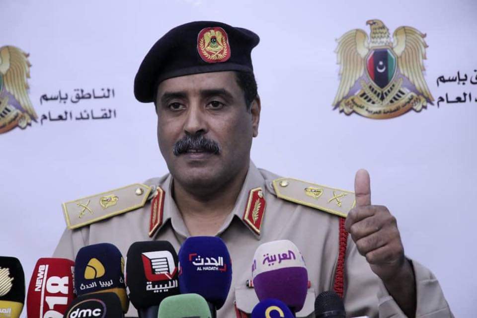المسماري: قضينا على مجموعة من الإرهابيين قرب الحدود الليبية التشادية