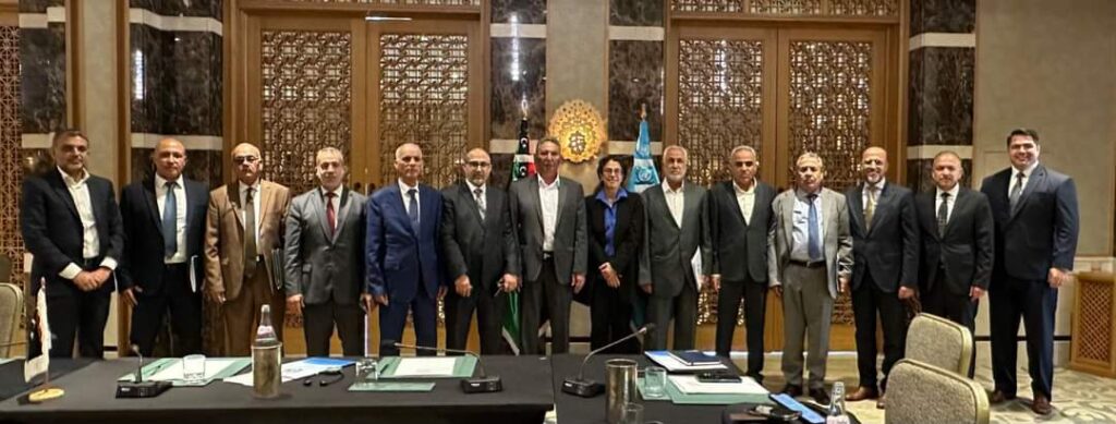 خوري تبحث مع ممثلين عن لجنة 5+5 تعزيز المسار الأمني ​​ودعم اتفاق وقف إطلاق النار الموقع 2020.